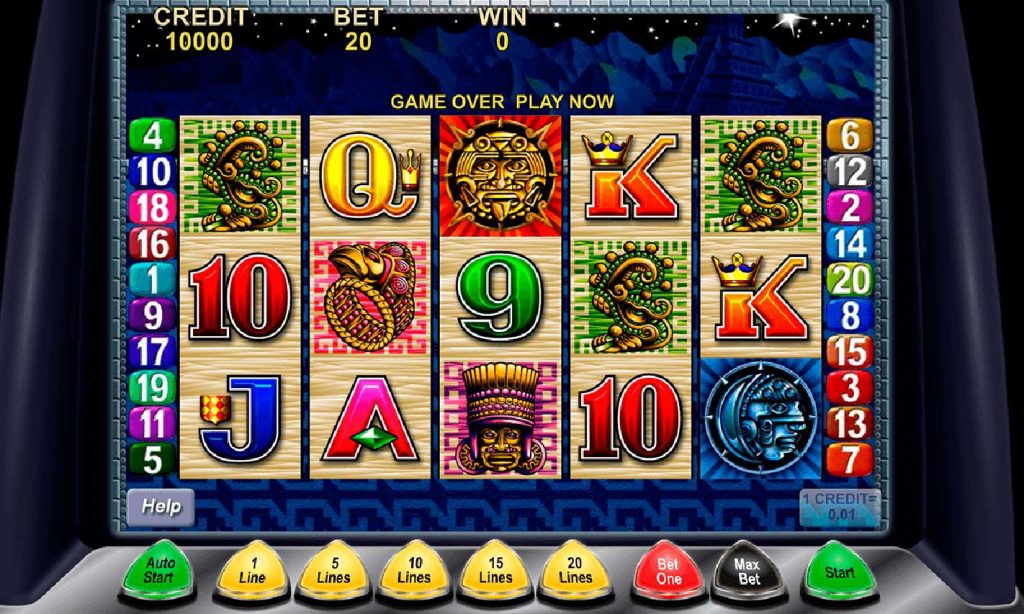 Playing and winning in slot game